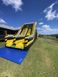 23m nuclear obstacle course slide hire 1719291693 10m Nuclear Rock Wall Obstacle Course