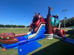 3d20Pirate20jumping20castle20hire20brisbane 1718665442 3D Pirates Ahoy Combo Jumping Castle