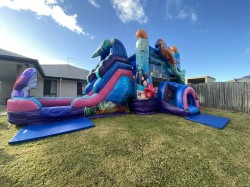 3D Mermaid Under the Sea Combo Jumping Castle