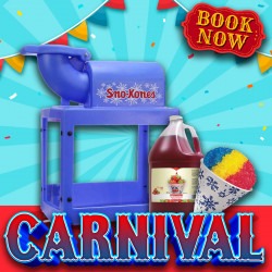 Carnival14 1719038793 Snow Cone Machine w/ 50 serves