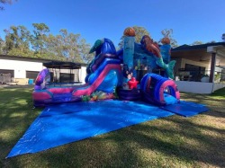 3D Mermaid Under the Sea Combo Jumping Castle