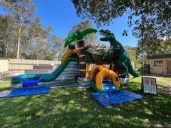 3D Dino Roar Combo Jumping Castle