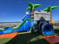 Troppo Double Lane Combo Jumping Castle