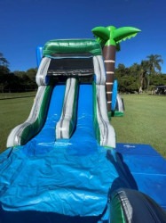 Troppo Double Lane Combo Jumping Castle