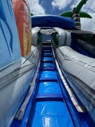 Hawaiian Dual Lane Waterslide
