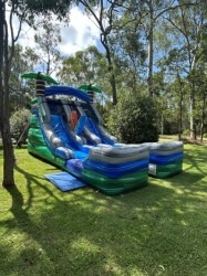 Hawaiian Dual Lane Waterslide