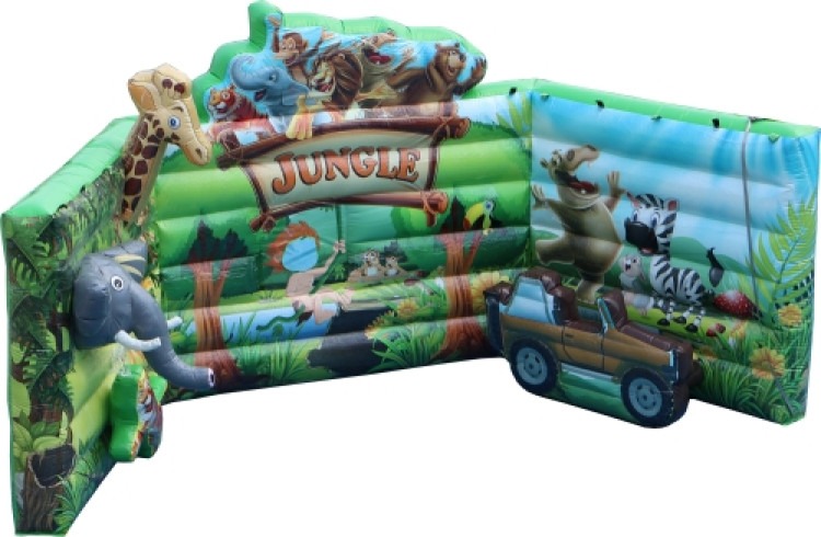 3D Safari Animals Photo Wall