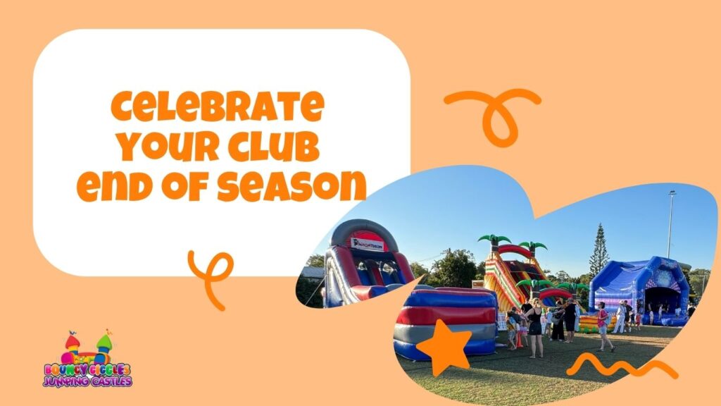 End of season Celebration sports blog | Bouncy Giggles Jumping Castles