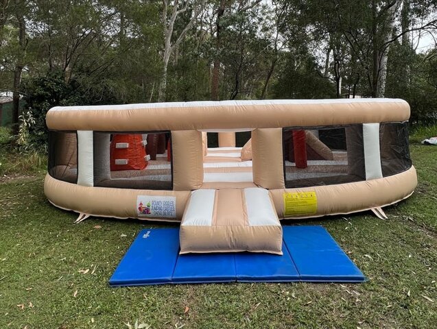 Toddler pastel play pen Themed Jumping Castle Brisbane: Dinosaur, Unicorn, Mermaid & Princess Parties