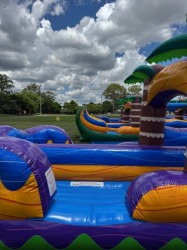 20m Purple Hurricane Dual Lane Waterslide 20m20Purple20Hurricane20Waterslide20hire20Brisbane20Logan20 3 20m Purple Hurricane Dual Lane Waterslide