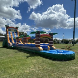 20m Tiki Plunge Dual Lane Waterslide